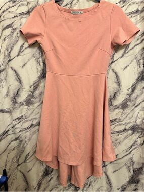 Kids - 3 for $10 - ReoRia Coral-Peach Girls Dress